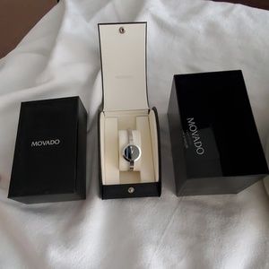 Women's Movado bold stainless watch